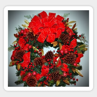 The Christmas Wreath Sticker